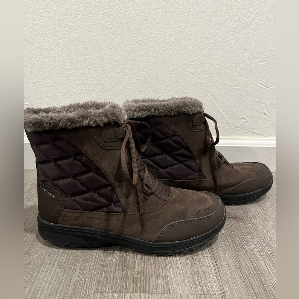 Columbia Ice Maiden Brown Winter Boots
